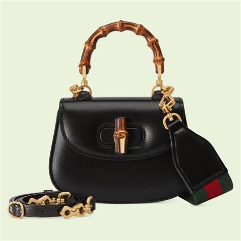 bamboo gucci bauletto pelle outlet|borse Gucci bamboo 1947.